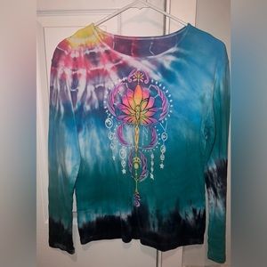 Tie Dye Long Sleeve Shirt